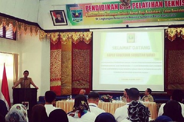 Pelatihan teknis penatausahaan keuangan berbasis akrual Pelatihan teknis penatausahaan keuangan berbasis akrual
